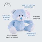 Personalized Baby Boy Gifts: Blanket, Bodysuit & Bear