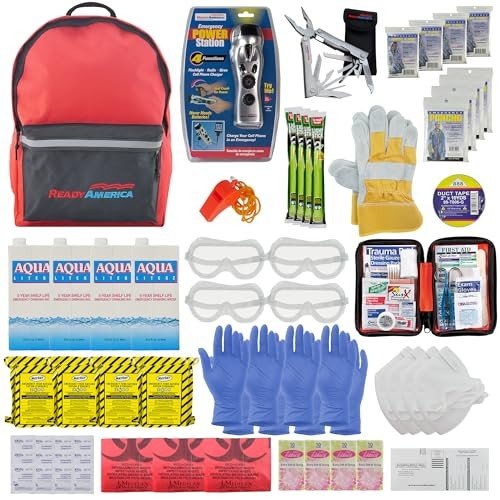Ready America 72-Hour Emergency Kit for 4 People