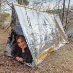 Emergency Mylar Thermal Survival Tent for 2 Adults