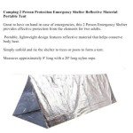Survival Reflective Tent Blanket for Two