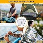 Reflective Emergency Tent Blanket for 2 People