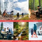 3-Pack Mylar Survival Thermal Camping Tents