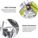 Reflective Emergency Tent Blanket for 2 People