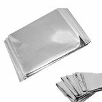 50 Pack Thermal Emergency Mylar Blankets - 52" x 82