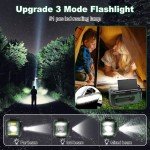 Emergency Weather Radio with Solar Panels & Hand Crank