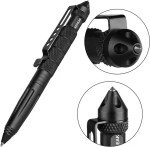 Tactical Aluminum Self-Defense Pen with Glass Breaker