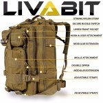 LIVABIT 3-Day Bug Out Backpack & First Aid Kit