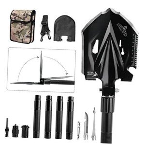 Survival Tactical Shovel Multi-Tool - 18 in 1