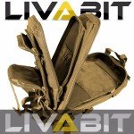 LIVABIT 3-Day Bug Out Backpack & First Aid Kit