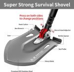 Survival Tactical Folding Shovel for Camping