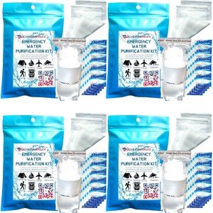 Emergency Water Purification Tablet Kit