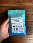 Emergency Water Purification Tablets & Filters Kit
