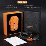 Rechargeable Windproof Dual Bar Survival Electric Lighters