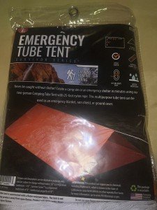 Waterproof 2-Person Emergency Camping Tube Tent