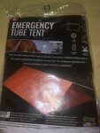 Waterproof 2-Person Emergency Camping Tube Tent