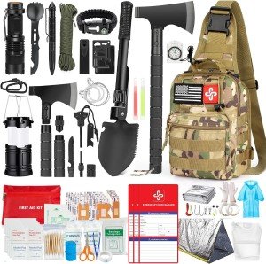 Comprehensive 262-Piece Emergency Survival Kit