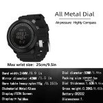 Rugged Tactical Digital Watches for Outdoor Survival