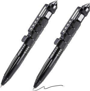 Tactical Defense Pen with Glass Breaker β 2 Pack