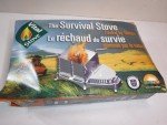 Survival Stove with Electric Blower Fan 20k BTU