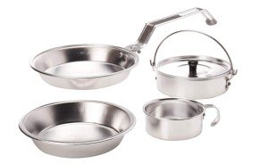 5-Piece Survival Cooking Gear for Emergencies
