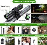 Tactical Shovel and Axe Set with Flashlight