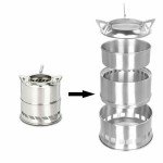Collapsible Outdoor Wood Burning Camping Stove