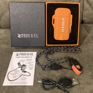Survival Lighter: Waterproof Plasma Flashlight & Whistle