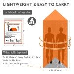 Mylar Emergency Tube Tent for 2 People