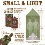 Ultralight 2-Person Mylar Survival Tent