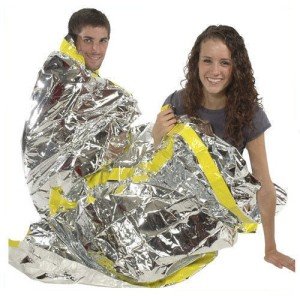 2-Pack Waterproof Mylar Emergency Sleeping Bags