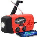 5000mAh Solar Hand Crank Emergency Survival Radio