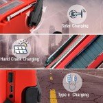 5000mAh Solar Hand Crank Emergency Survival Radio