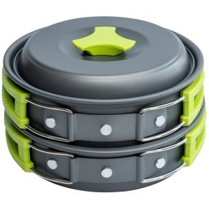 1L Camping Mess Kit for Prepper Adventures