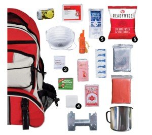 ReadyWise 64-Piece Survival Prepper Backpack