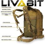 LIVABIT SOS 3-Day Emergency Bug Out Backpack