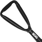 Compact Folding Survival Shovel with Saw Edge