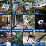 Portable Military Folding Shovel with Tactical Pack