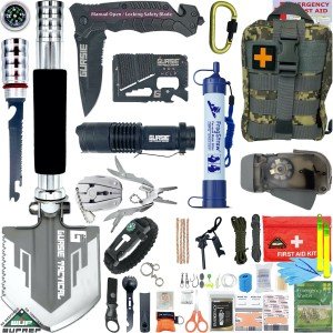 Windproof Waterproof Survival Lighter for All Conditions