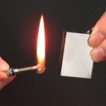 10 Pack Windproof Waterproof Permanent Match Lighters