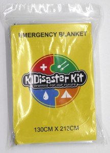 Thermal Mylar Emergency Rescue Blanket - 84" x 52