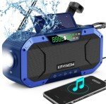 Portable Solar Weather Radio & Bluetooth Speaker