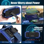 Portable Solar Weather Radio & Bluetooth Speaker