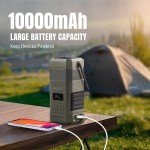 Raddy SL10 10000mAh Emergency Radio and Lantern