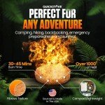 Waterproof Fire Starters - 10 Pack for Emergencies