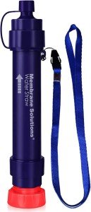 Portable Straw Water Filter for Camping and Survival