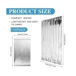 Survival Mylar Emergency Blankets - Bulk Pack