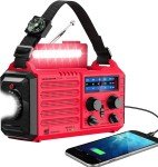 Solar Hand Crank NOAA Emergency Weather Radio