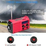 Solar Hand Crank NOAA Emergency Weather Radio