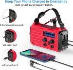 Solar Hand Crank NOAA Emergency Weather Radio