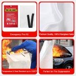 Cobra Fire Blankets for Home Kitchen Safety x2